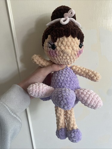 Crochet doll plushie - doll, stuffed