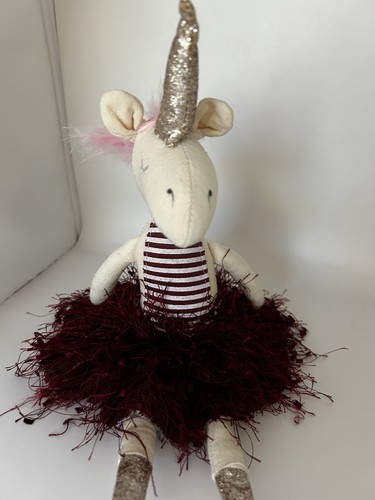 Unicorn ballerina plush doll - ballerina,