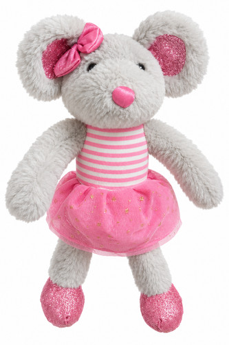 Cute grey mouse soft plush - cute,