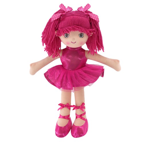 Ballerina rag doll soft plush - doll,