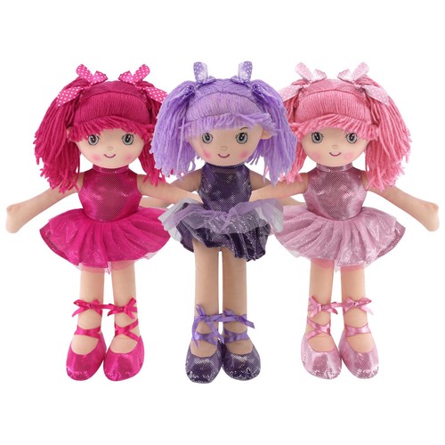 Ballerina rag doll soft - doll,