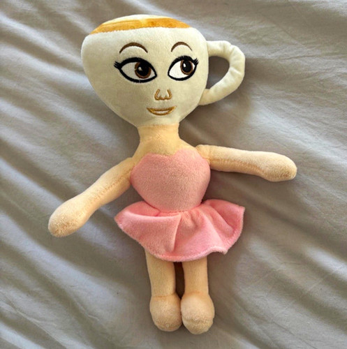 Small plush ballerina - plush, doll