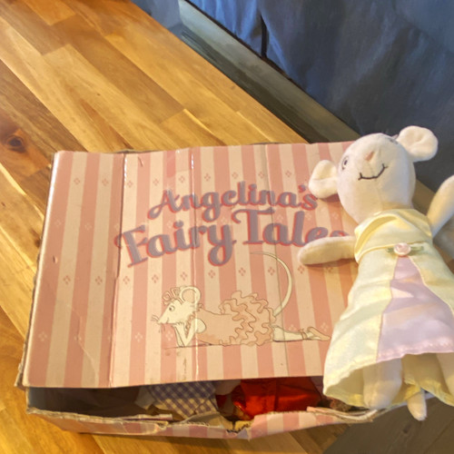 Angelina ballerina plush - ballerina, mouse