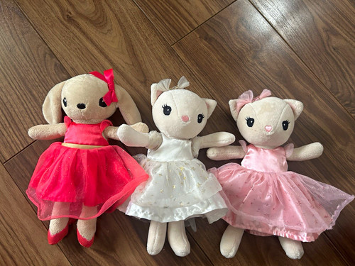 Set plush bunny - set,