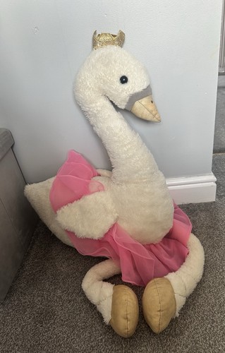 Giant swan ballerina plush - giant,