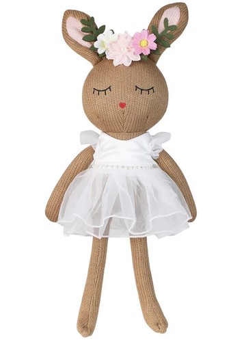 Bunny ballerina soft toy - bunny,