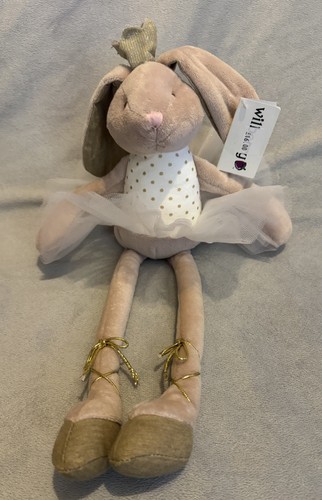 Wilberry bunny gold plush soft - bunny,